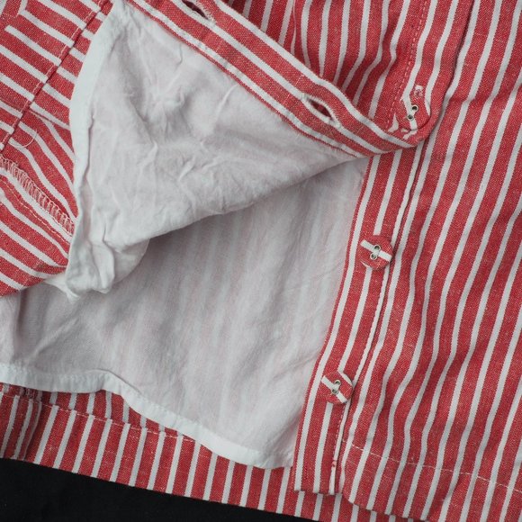 Buttoned Dress with Ruched Back - Picture 5 of 7